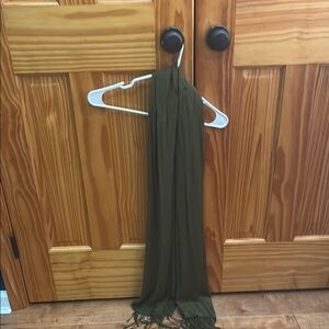 Chic Olive Green Scarf